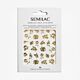 13 Semilac Nagelsticker Golden Flowers